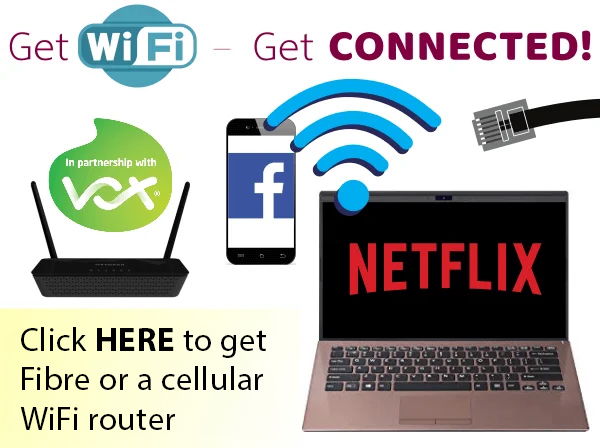 Ellies and Vox WiFi installed - Internet for your home